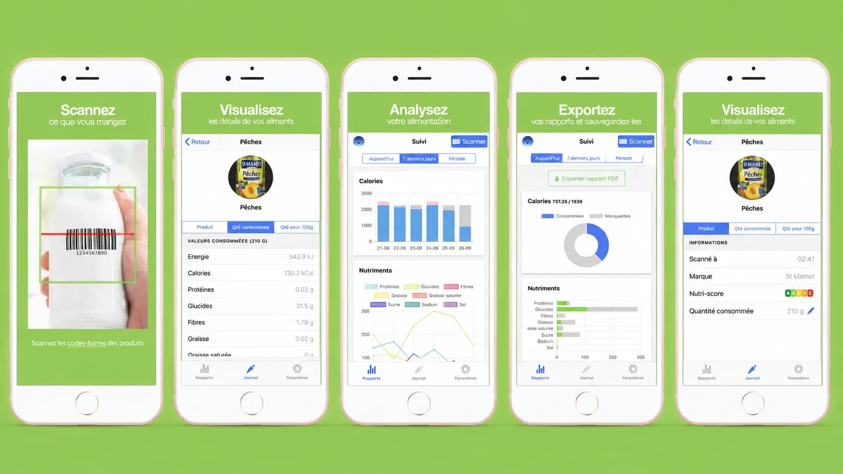 Foodmeter : application mobile de scan et suivi nutritionnel